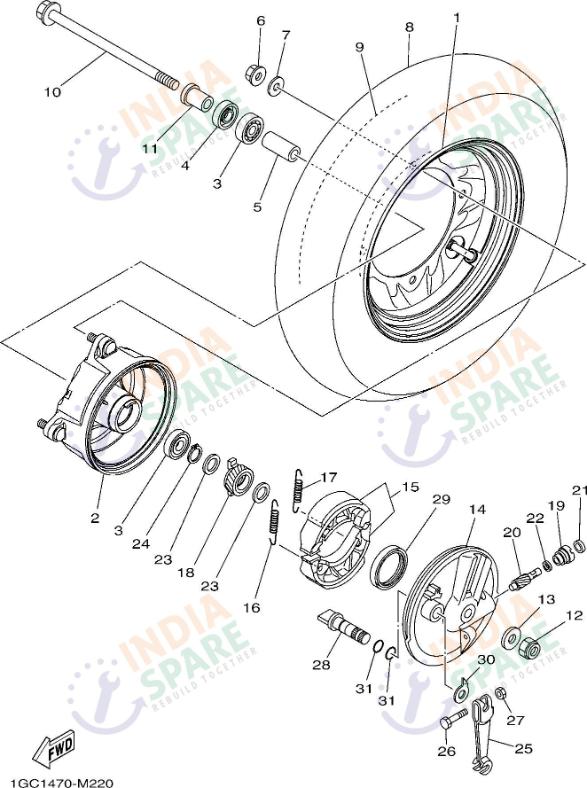 FRONT WHEEL